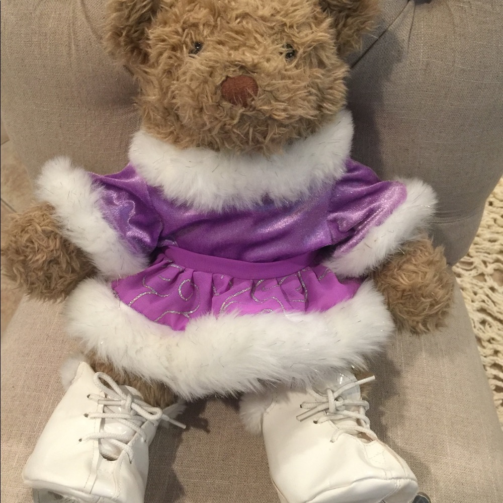 Build a Bear Skater dress with white skates 🌸 - Picture 3 of 3